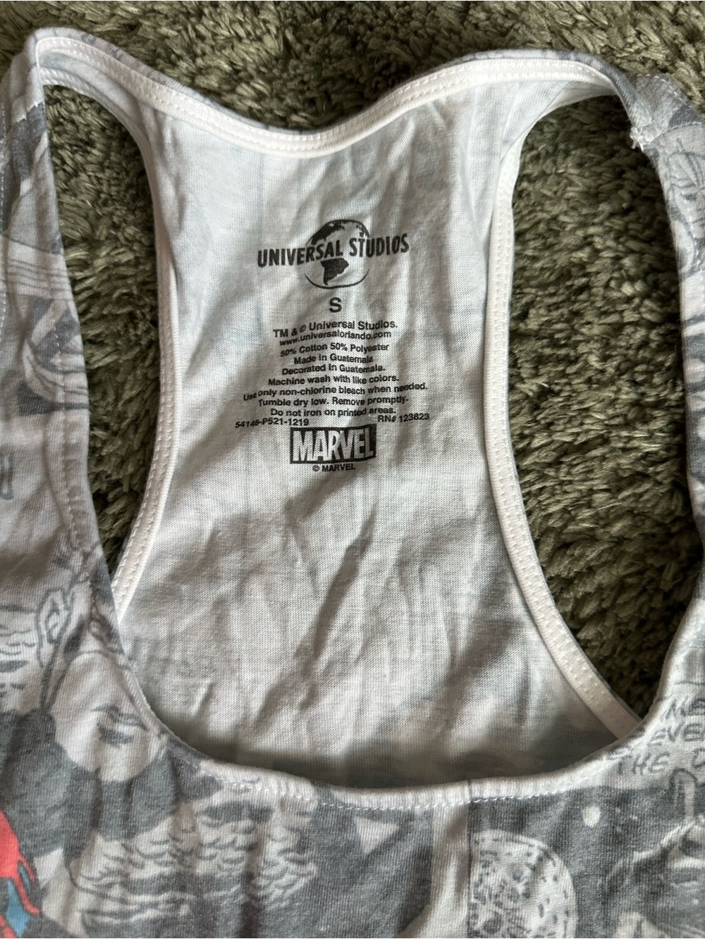 Marvel Multicolor Comic Tank Top - Picture 4 of 4